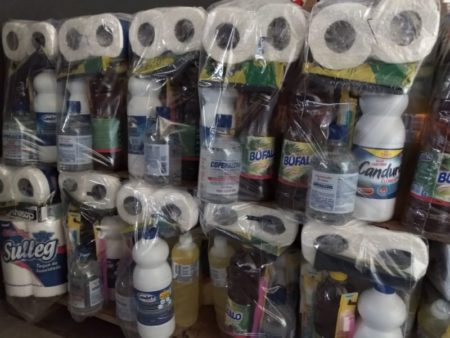 Prefeitura de Hortolândia recebe doação de 250 kits de higiene e limpeza da empresa Taormina