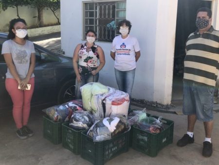 Entidades de Hortolândia recebem mais de sete mil peças de roupas e calçados arrecadados na campanha Conexão Solidária