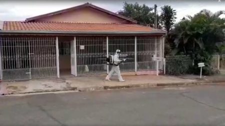 Para evitar novos casos de Dengue, Prefeitura faz nebulização no Jd. do Bosque e Sta. Rita de Cássia