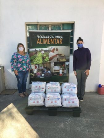 Banco de Alimentos da Prefeitura recebe nova doação de cestas básicas