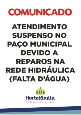 Prefeitura normalizará atendimento nesta terça-feira (16/06)