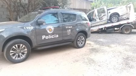 Policiais do 10° BAEP localizam desmanche e detém um indivíduo, em Monte Mor