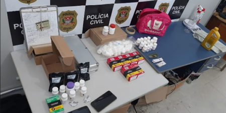 Mulher é presa por comercialização medicamento abortivo e anabolizantes em Americana 