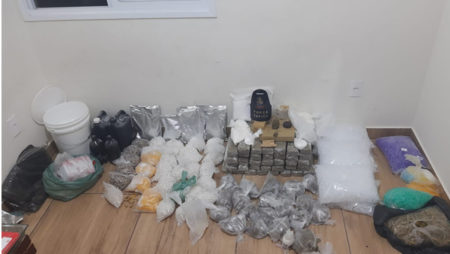 2 indivíduos são detidos por tráfico de drogas e posse ilegal de armas no Jd Novo Cambuí, em Hortolândia