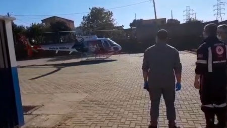 Homem cai de laje e sofre ferimentos graves no Jd Santiago