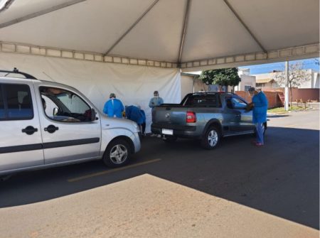 Prefeitura de Hortolândia realiza 351 testes rápidos no drive-thru neste final de semana