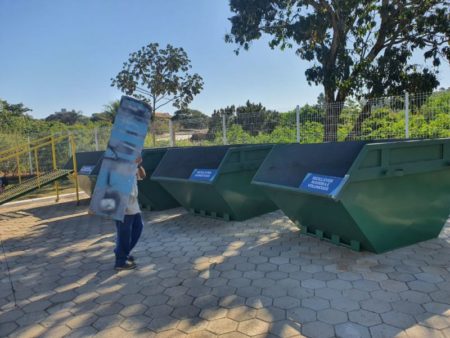Hortolândia conta agora com três novos PEVs para descarte correto de recicláveis