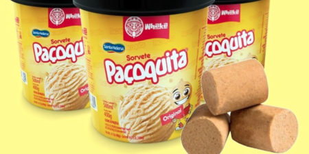 Sorvete de Paçoquita em breve nos supermercados