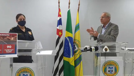 Secretária de Segurança de Hortolândia, anuncia novas medidas de combate a aglomerações.