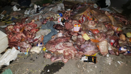 Campinas registra novo descarte irregular de carnes