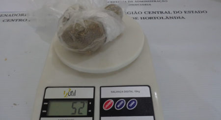 Agentes penitenciários impedem a entrada de 284 gramas de drogas no CPP de Hortolândia
