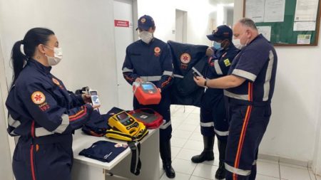Servidores do Samu de Hortolândia ganham novos uniformes