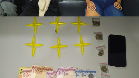 GM detêm duas jovens por tráfico de entorpecente no Jardim Amanda