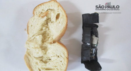 Placa de micro celular é encontrada dentro de pão na PII de Hortolândia