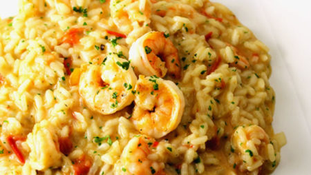 Risoto de Camarão Rápido e Fácil de fazer