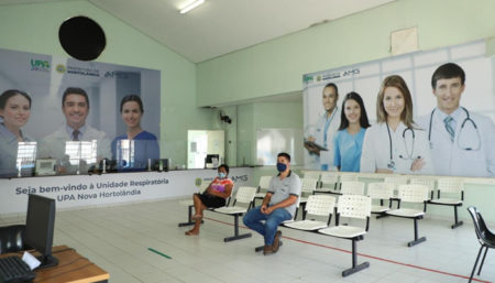 Para amenizar as dificuldades emocionais ambiente de Unidade Respiratória para auxiliar recuperação de pacientes com COVID-19 é humanizado