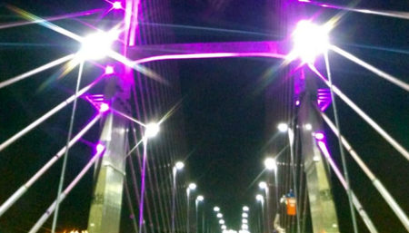 Para conscientizar sobre a Fibrose Cística, Ponte da Esperança terá cor roxa