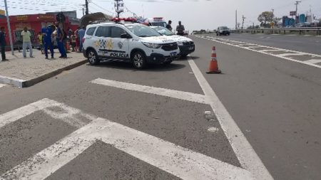 Mulher morre atropelada ao tentar atravessar a rodovia SP-101 em Monte Mor