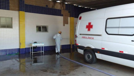 Unidades de saúde de Hortolândia são descontaminas