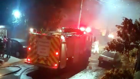 Incêndio atinge Moradias feitas de madeira no Jardim Boa Esperança