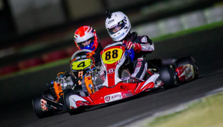 Etapa noturna da Copa F-Racers de Kart tem disputas acirradas