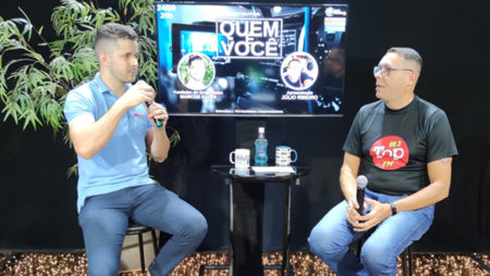 Programa QUEM É VOCÊ recebeu jovem empresário Marcos Sales