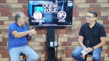Programa QUEM É VOCÊ recebeu o pré-candidato Prof. João Pereira, Confira
