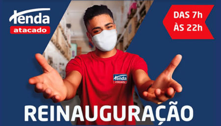 Tenda Atacado reinaugura loja em Hortolândia com Serviço de Clique & Retire