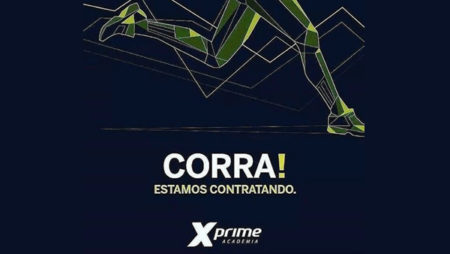 Academia XPRIME contrata Supervisor de vendas