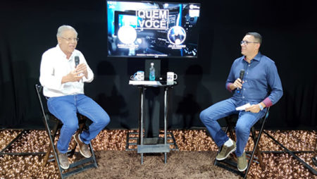 Programa Quem é Você recebeu o candidato a prefeito Ângelo Perugini