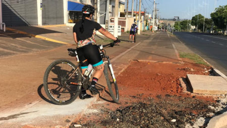Má Conservação E Desrespeito Dificultam Uso De Ciclovia Em Hortolândia