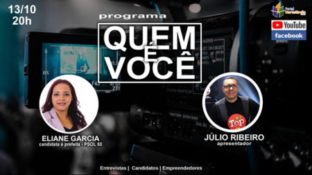 Programa Quem é Você recebe a candidata a prefeita Eliane Garcia