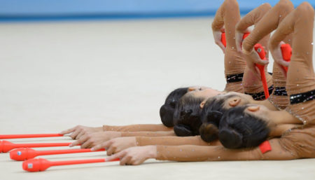 Equipe de ginástica rítmica de Hortolândia conquista ouro, prata e bronze em “maratona” de competições on-line