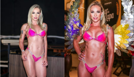 Hortolandense brilha em concurso de Musas fitness no Rio