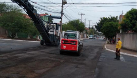 Região do Santa Clara do Lago recebe recapeamento