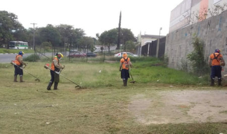 Mutirão de zeladoria e limpeza passa por diversos bairros de Hortolândia
