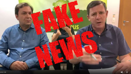 FAKENEWS: Vídeo no qual prefeito de São Bernardo anuncia fechamento do comércio