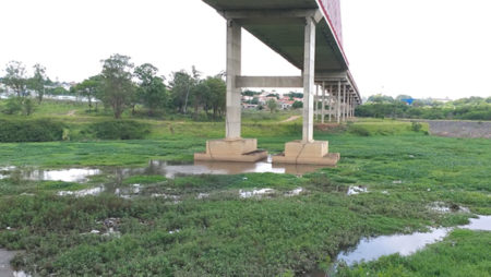 Mulher é encontrada morta em baixo da Ponte Estaiada, em Hortolândia