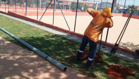 “Praça da Penha” recebe retoques finais antes da liberação do espaço à população