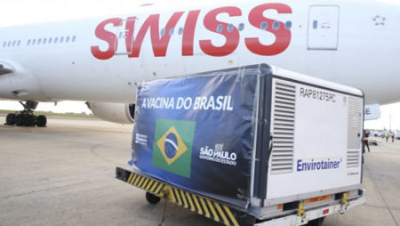Governo de SP recebe quarto lote com 5,5 milhões de doses da Vacina do Butantan