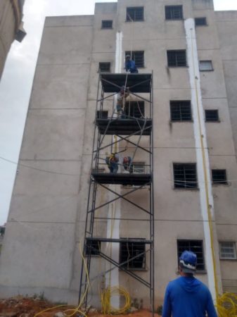 Prefeitura de Hortolândia prossegue com obras das unidades habitacionais do Jd. Boa Esperança