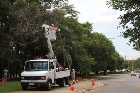 Parque Chico Mendes terá sistema de iluminação ampliado com obra de modernização