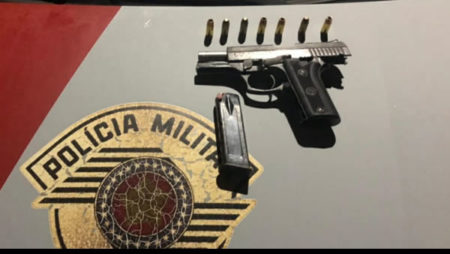 Polícia Militar detém indivíduo por disparos de arma de fogo no Pq Olívio Franceschini 