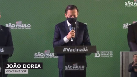 AO VIVO: Anúncio sobre a eficácia da vacina do Butantan