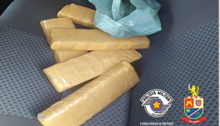 Homem é preso no Boa Esperança com 5 tijolos de maconha