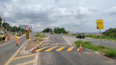 Para evitar acidentes, avenida Thereza Ana Cecon Breda ganha lombadas 