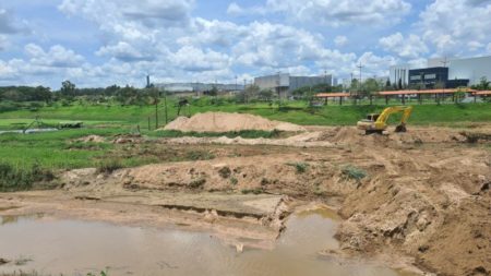 Desassoreamento melhora condições ambientais do Parque Remanso das Águas