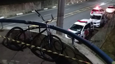 Homem despenca de passarela no Terminal Central e fica gravemente ferido 