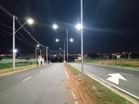 Prefeitura realiza teste na nova iluminação de LED da Avenida Panaíno