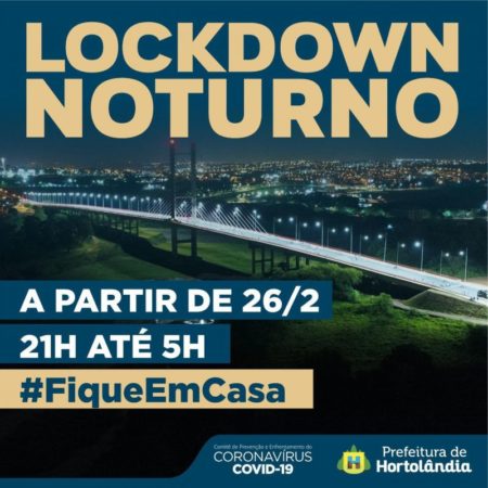 Restrição de circulação passa a valer em Hortolândia a partir desta sexta-feira (26/02) até dia 10 de março
